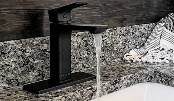 faucet’s water flow rate