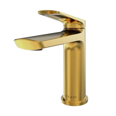 Open Box - Ibiza 1 Handle Single Hole Bathroom Faucet with Drain Assembly in Brushed Gold finish Open Box - Ibiza 1 Handle Single Hole Bathroom Faucet with Drain Assembly in Brushed Gold finish