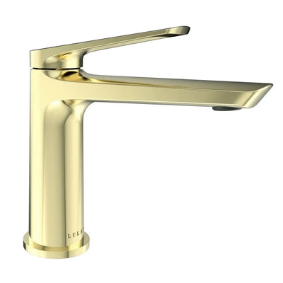 Open Box - Ibiza 1 Handle Single Hole Bathroom Faucet with Drain Assembly in Champagne Gold finish Open Box - Ibiza 1 Handle Single Hole Bathroom Faucet with Drain Assembly in Champagne Gold finish