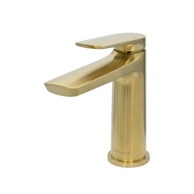 Ibiza 1 handle single hole Bathroom Faucet with drain assembly in Champagne Gold finish Ibiza 1 handle single hole Bathroom Faucet with drain assembly in Champagne Gold finish