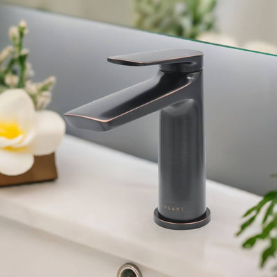 Ibiza 1 handle single hole Bathroom Faucet with drain assembly in Oil Rubbed Bronze finish Ibiza 1 handle single hole Bathroom Faucet with drain assembly in Oil Rubbed Bronze finish