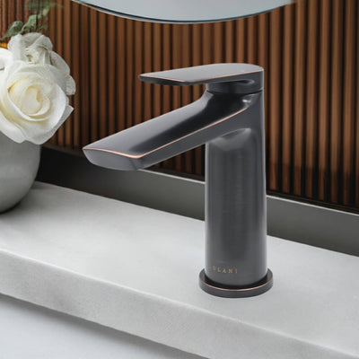 Ibiza 1 handle single hole Bathroom Faucet with drain assembly in Oil Rubbed Bronze finish Ibiza 1 handle single hole Bathroom Faucet with drain assembly in Oil Rubbed Bronze finish