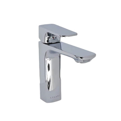 Corsica 1 Handle Single Hole Brass Bathroom Faucet with drain assembly in Chrome finish Corsica 1 Handle Single Hole Brass Bathroom Faucet with drain assembly in Chrome finish