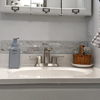 Corsica 2 Handle Centerset Brass Bathroom Faucet with drain assembly in Brushed Nickel finish Corsica 2 Handle Centerset Brass Bathroom Faucet with drain assembly in Brushed Nickel finish