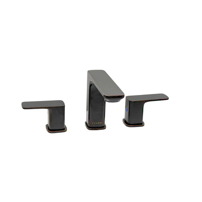 Corsica 2 Handle Widespread Brass Bathroom Faucet with drain assembly in Oil Rubbed Bronze finish Corsica 2 Handle Widespread Brass Bathroom Faucet with drain assembly in Oil Rubbed Bronze finish