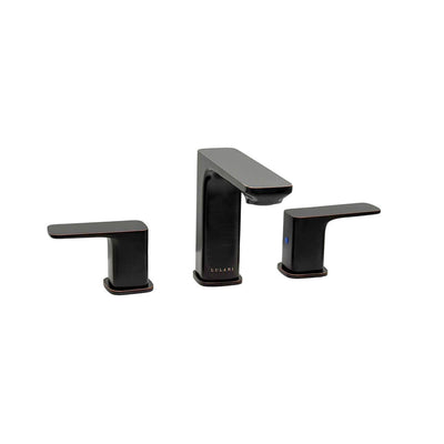 Corsica 2 Handle Widespread Brass Bathroom Faucet with drain assembly in Oil Rubbed Bronze finish Corsica 2 Handle Widespread Brass Bathroom Faucet with drain assembly in Oil Rubbed Bronze finish