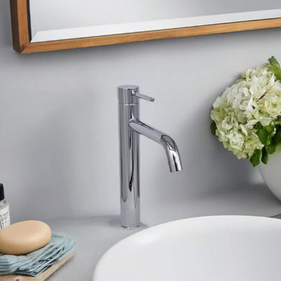 St. Lucia 1 Handle Vessel Height Brass Bathroom Faucet with drain assembly in St. Lucia 1 Handle Vessel Height Brass Bathroom Faucet with drain assembly finish St. Lucia 1 Handle Vessel Height Brass Bathroom Faucet with drain assembly in St. Lucia 1 Handle Vessel Height Brass Bathroom Faucet with drain assembly finish