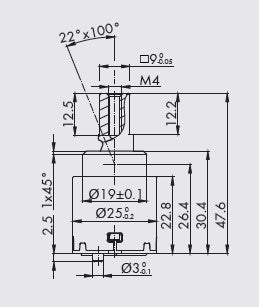 Kerox Premium Ceramic Disc Cartridge Replacement (K-25) 25mm - 1 Kerox Premium Ceramic Disc Cartridge Replacement (K-25) 25mm - 1