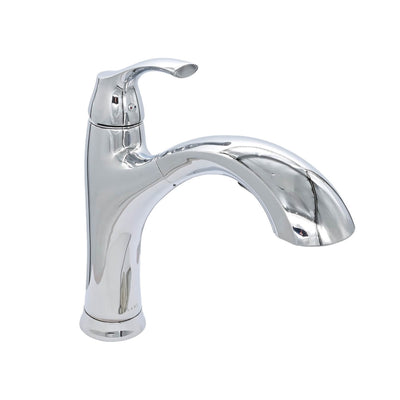 Maldives 1 Handle Pull-Out Swivel Kitchen Faucet in Chrome finish Maldives 1 Handle Pull-Out Swivel Kitchen Faucet in Chrome finish