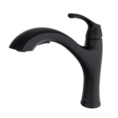 Open Box - Maldives, Pull-Out Kitchen Faucet in Matte Black finish Open Box - Maldives, Pull-Out Kitchen Faucet in Matte Black finish