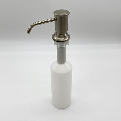 Soap/Lotion dispenser in Brushed Nickel finish Soap/Lotion dispenser in Brushed Nickel finish