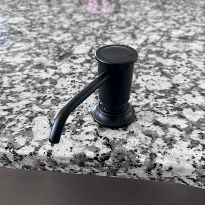 Soap/Lotion dispenser in Matte Black finish Soap/Lotion dispenser in Matte Black finish