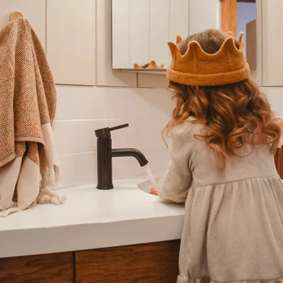 Aruba Stainless Steel 1 Handle Bathroom Faucet with drain assembly in Steel Black finish Aruba Stainless Steel 1 Handle Bathroom Faucet with drain assembly in Steel Black finish