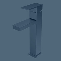 Santorini - Stainless Steel Vessel Bathroom Faucet with drain assembly Santorini - Stainless Steel Vessel Bathroom Faucet with drain assembly