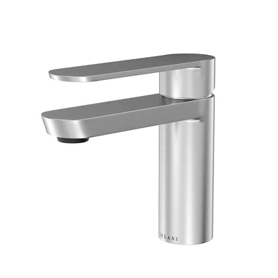 Open Box - Yasawa, Single Handle Bathroom Faucet with Drain Assembly in Brushed Stainless finish Open Box - Yasawa, Single Handle Bathroom Faucet with Drain Assembly in Brushed Stainless finish