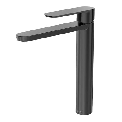 Yasawa Stainless Steel 1 Handle Vessel Sink Bathroom Faucet with drain assembly in Gun Metal finish Yasawa Stainless Steel 1 Handle Vessel Sink Bathroom Faucet with drain assembly in Gun Metal finish