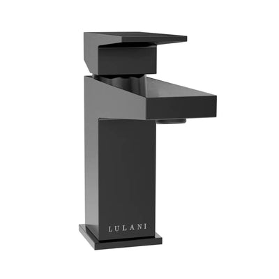 Boracay 1 Handle Single Hole Brass Bathroom Faucet with drain assembly in Gun Metal finish Boracay 1 Handle Single Hole Brass Bathroom Faucet with drain assembly in Gun Metal finish
