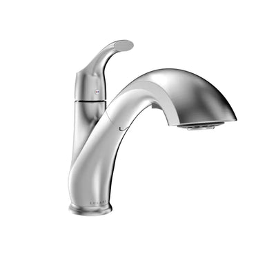 Maldives - Low Profile Pull-Out Kitchen Faucet in Brushed Nickel finish Maldives - Low Profile Pull-Out Kitchen Faucet in Brushed Nickel finish