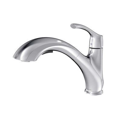 Open Box - Maldives, Low Profile Pull-Out Kitchen Faucet in Brushed Nickel finish Open Box - Maldives, Low Profile Pull-Out Kitchen Faucet in Brushed Nickel finish