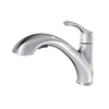 Maldives - Low Profile Pull-Out Kitchen Faucet in Brushed Nickel finish