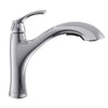 Maldives 1 Handle Pull-Out Swivel Kitchen Faucet in Chrome finish