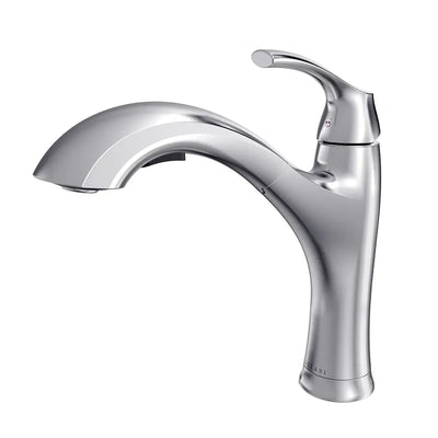 Open Box - Maldives, Pull-Out Kitchen Faucet in Brushed Nickel finish Open Box - Maldives, Pull-Out Kitchen Faucet in Brushed Nickel finish