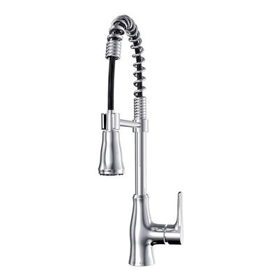 Bora Bora 1 Handle Pull-Down Swivel Kitchen Faucet with Baseplate in Chrome finish Bora Bora 1 Handle Pull-Down Swivel Kitchen Faucet with Baseplate in Chrome finish