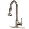 St. Lucia - Pull-Down Kitchen Faucet in Brushed Nickel finish