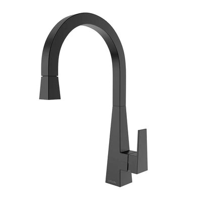 Santorini - Stainless Steel Pull-Down Kitchen Faucet in Gun Metal finish Santorini - Stainless Steel Pull-Down Kitchen Faucet in Gun Metal finish