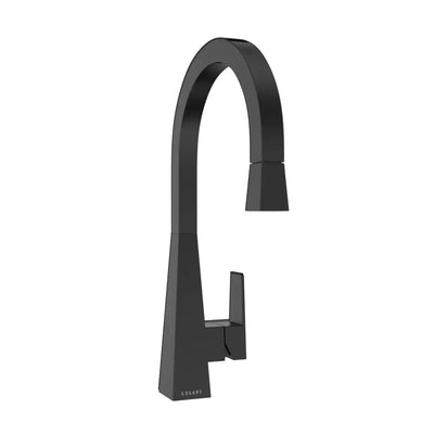 Santorini - Stainless Steel Pull-Down Kitchen Faucet in Gun Metal finish Santorini - Stainless Steel Pull-Down Kitchen Faucet in Gun Metal finish