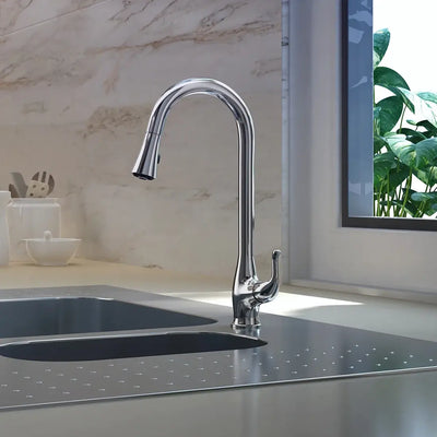 Kapalua - Pull-Down Kitchen Faucet in Chrome finish Kapalua - Pull-Down Kitchen Faucet in Chrome finish