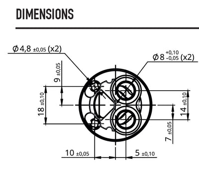 Sedal Single Handle Ceramic Disc Cartridge (SN-35 C/D) 35mm - 1 3/8 Sedal Single Handle Ceramic Disc Cartridge (SN-35 C/D) 35mm - 1 3/8