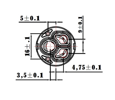 Yizhan Single Handle Ceramic Disc Cartridge (N25DW) 25mm in All finish Yizhan Single Handle Ceramic Disc Cartridge (N25DW) 25mm in All finish