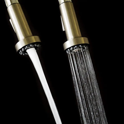 Soneva - High Arc Semi-Professional Kitchen Faucet in Brushed Stainless finish Soneva - High Arc Semi-Professional Kitchen Faucet in Brushed Stainless finish