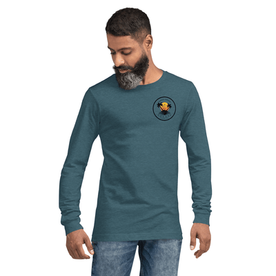 Lightweight Long Sleeve Tee in Teal finish Lightweight Long Sleeve Tee in Teal finish
