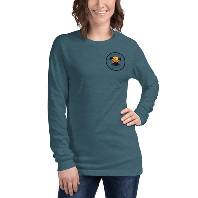 Lightweight Long Sleeve Tee in Teal finish Lightweight Long Sleeve Tee in Teal finish