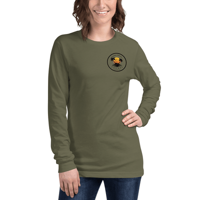 Lightweight Long Sleeve Tee in DarkOliveGreen finish Lightweight Long Sleeve Tee in DarkOliveGreen finish