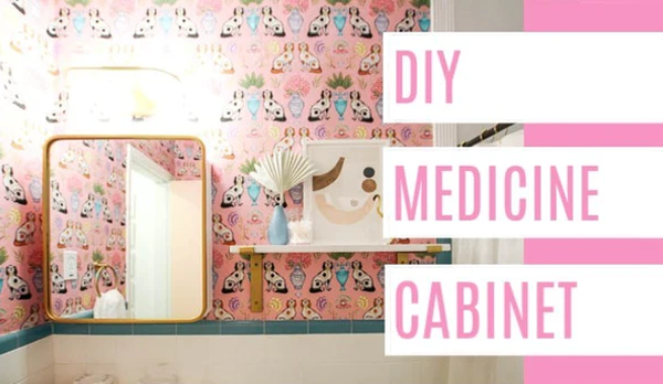 At Home With Ashley - DIY Medicine Cabinet