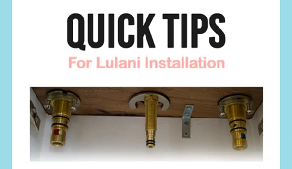 Quick Tips - Don't forget these easy installation steps