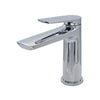 Ibiza 1 handle single hole Bathroom Faucet with drain assembly in Chrome finish