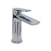 Ibiza 1 handle single hole Bathroom Faucet with drain assembly in Chrome finish