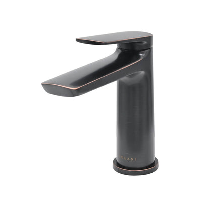 Ibiza 1 handle single hole Bathroom Faucet with drain assembly in Oil Rubbed Bronze finish