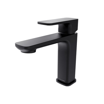 Open Box - Corsica, Single Handle Bathroom Faucet with Drain Assembly in Matte Black finish