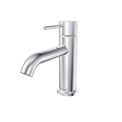 Open Box - St. Lucia, Petite Single Handle Bathroom Faucet with Drain Assembly Chrome