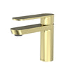 Open Box - Yasawa, Single Handle Bathroom Faucet with Drain Assembly Champagne Gold