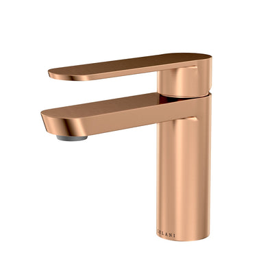 Open Box - Yasawa, Single Handle Bathroom Faucet with Drain Assembly Rose Gold