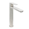 Yasawa Stainless Steel 1 Handle Vessel Sink Bathroom Faucet with drain assembly in Brushed Stainless finish