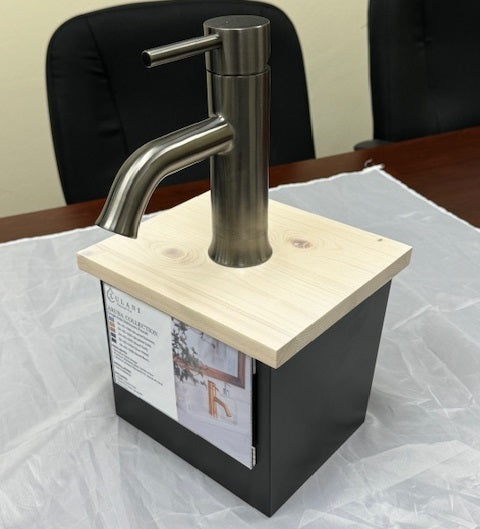 Wood Display Pod Assembly (Bathroom) 850, -50 Single Hole