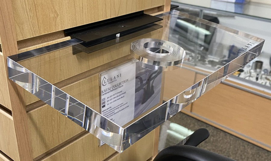 Faucet Display, Clear Acrylic, Kitchen