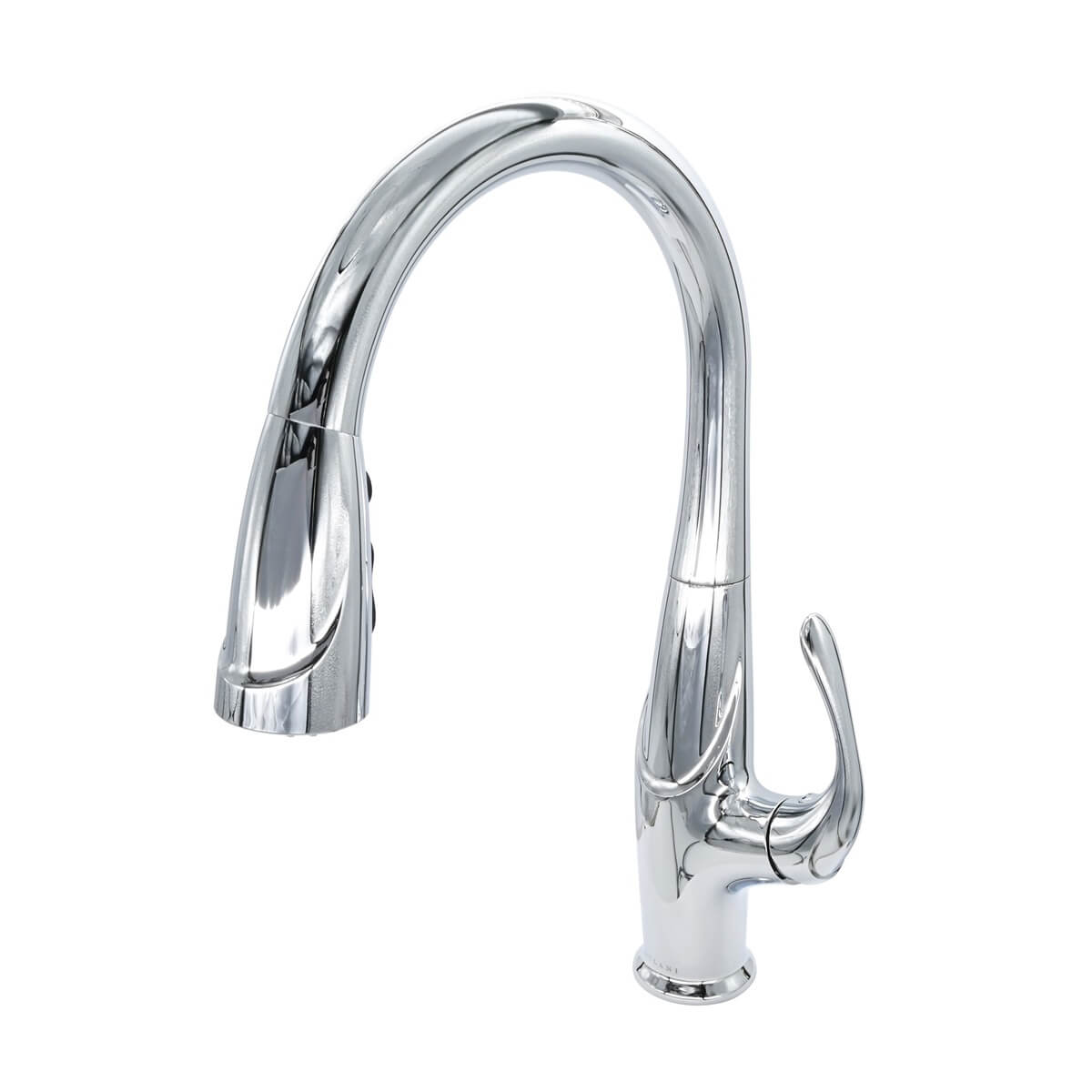 Kauai 1 Handle Swivel Pull-Down Kitchen Faucet Includes Baseplate